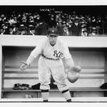 Dick Gossett of the New York Yankees in 1913 at the Polo Grounds.